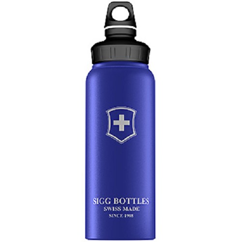 SIGG Water Bottle WMB Swiss Emblem Touch 1000ml SIG100832500 - Blue